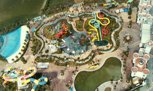 Hanoi water park where two children drowned razed