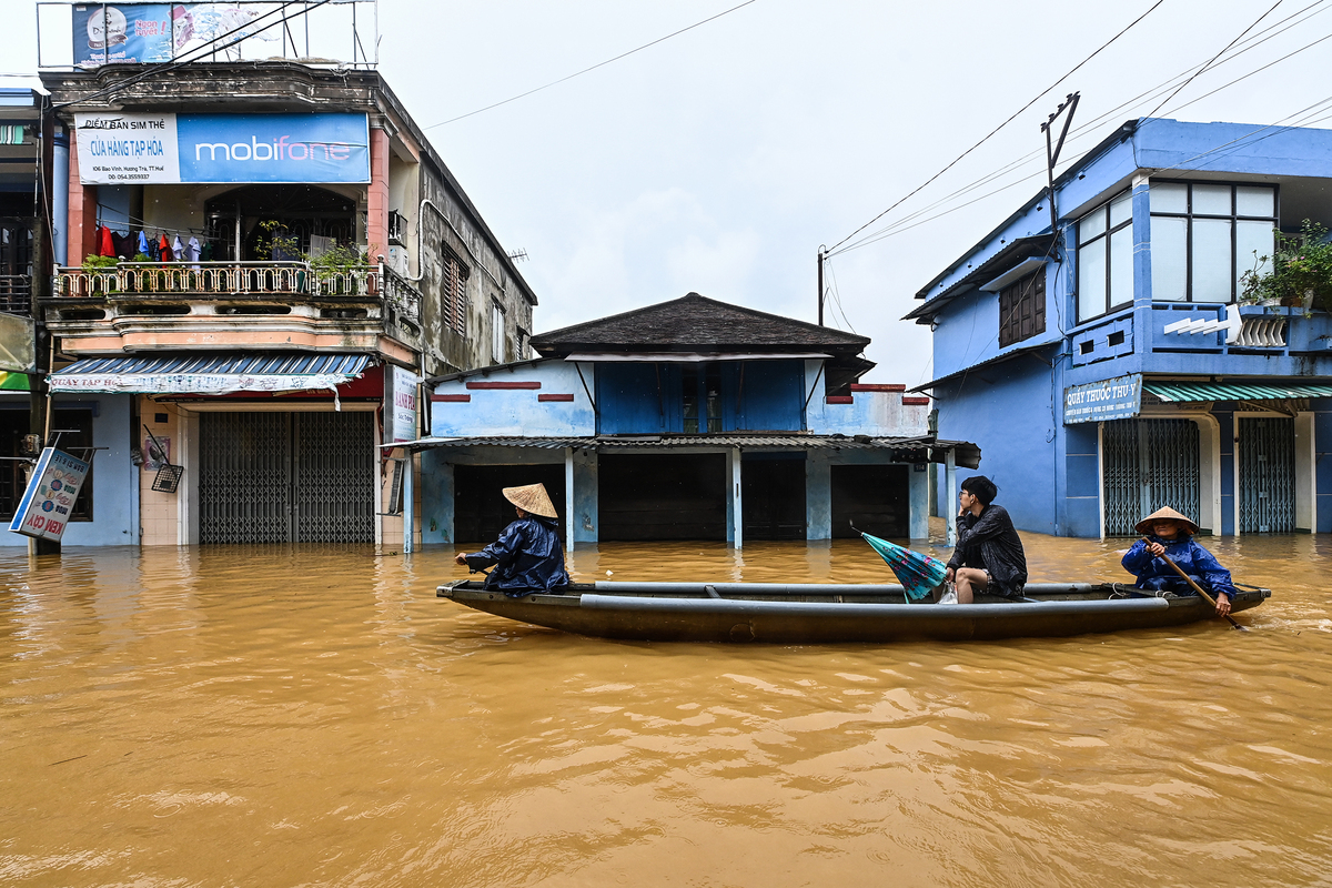 Living with floods in central Vietnam ancient town
