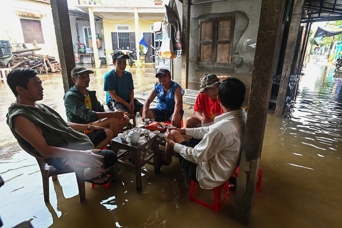 Living with floods in central Vietnam ancient town