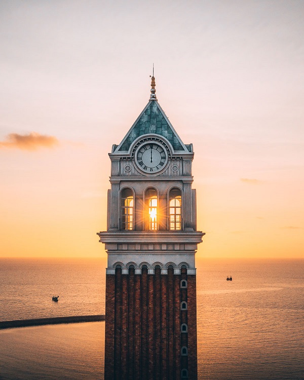 A clock tower in Phu Quoc.The Frenchman said he used to think taking photos was time consuming. However, three years ago, he took up the point and shoot approach thanks to a new phone given to him by his wife.He then spent hours watching tutorials on YouTube to improve his photography skills and invested in a camera to become an amateur photographer.