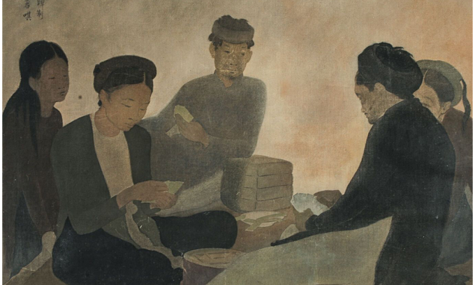 Thang Tran Phenh painter's works fetch 1.5 mln euro under French hammer - Vimarsana News